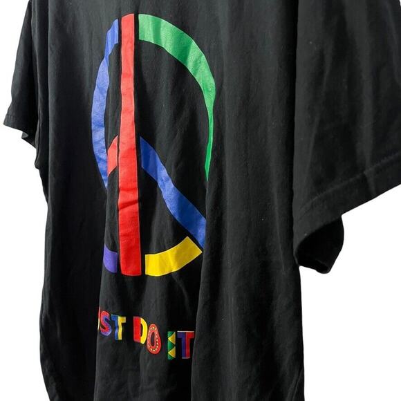 Nike Mens Urban Jungle Peace Sign Short Sleeve T Tee Shirt Top 100% Cotton sz L - Picture 11 of 16